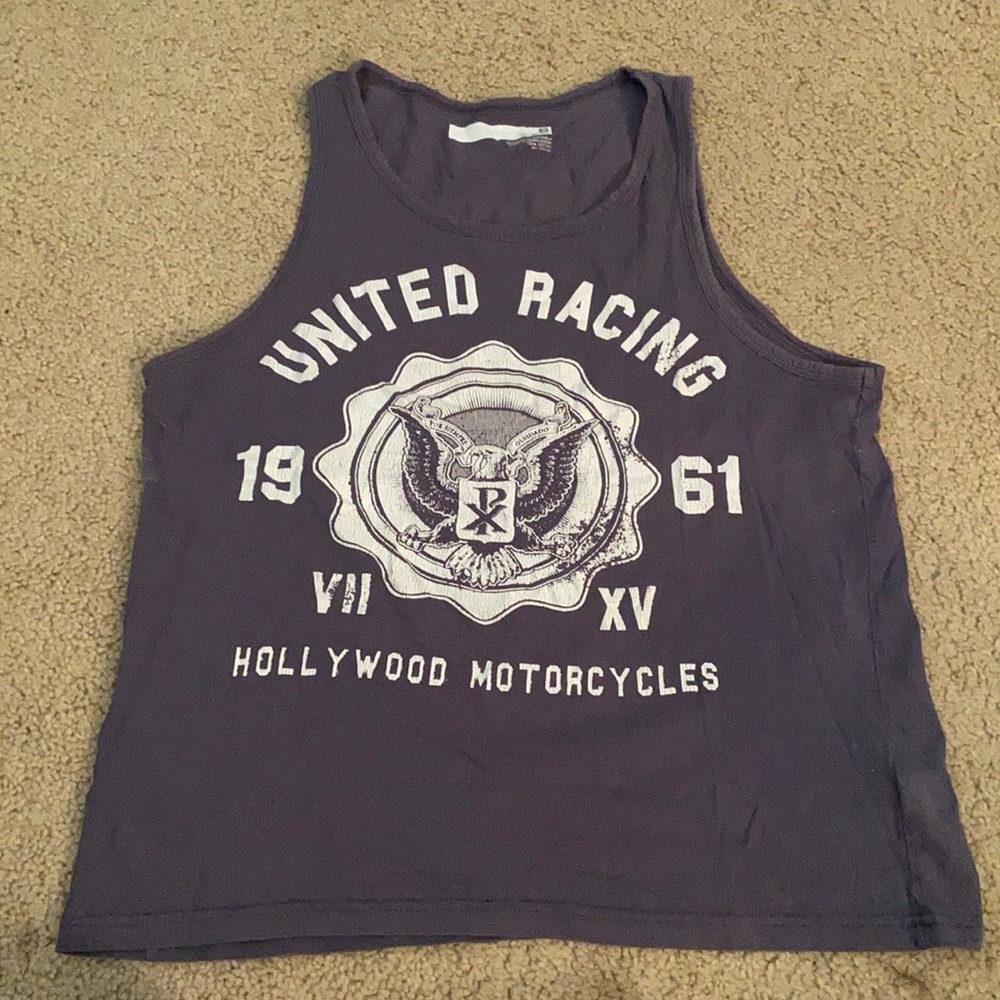 navy blue tank top almost grey